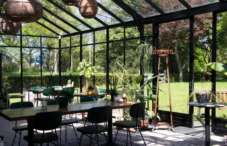 Serre van restaurant De Eendracht in Alkmaar